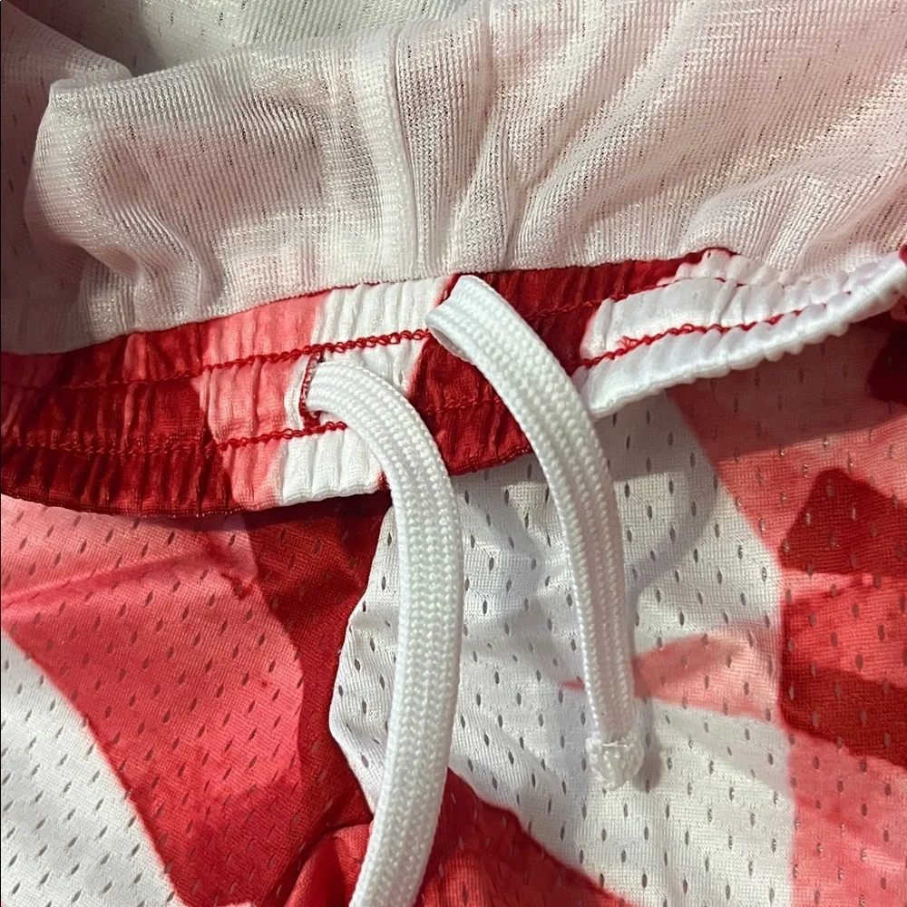 Diamond Supply Co Red Mesh Shorts